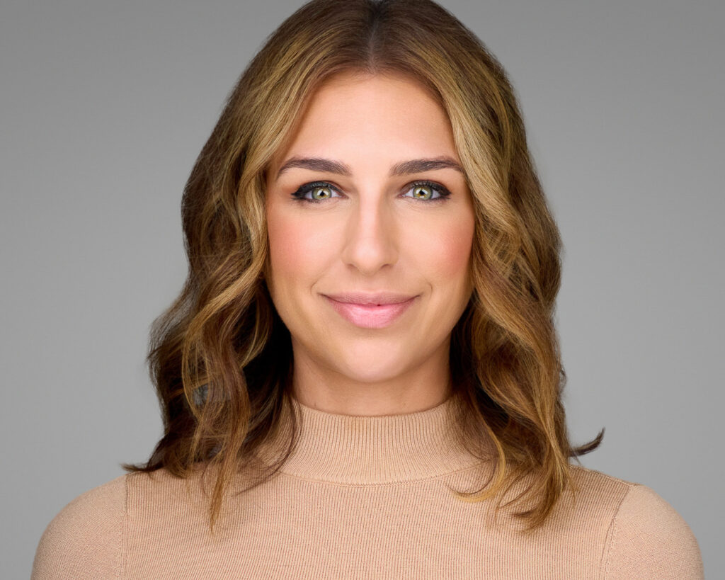 LinkedIn Headshot of a Young Beautiful Woman