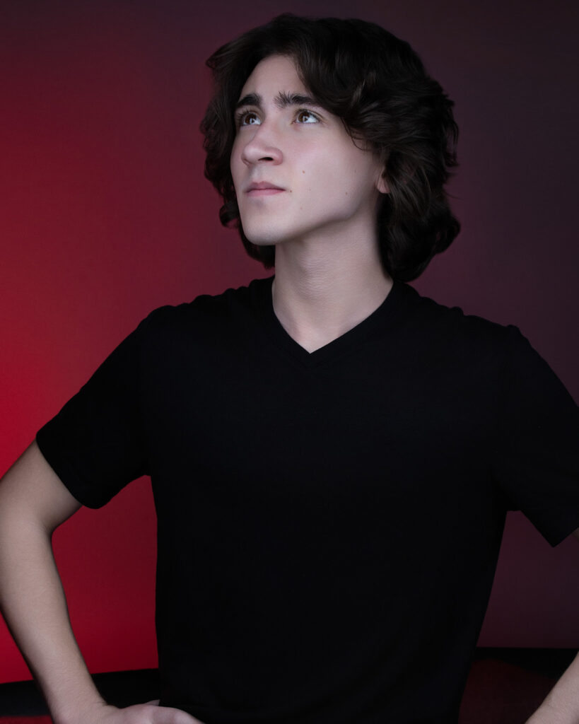 A serious Acting Portrait of a Male Actor