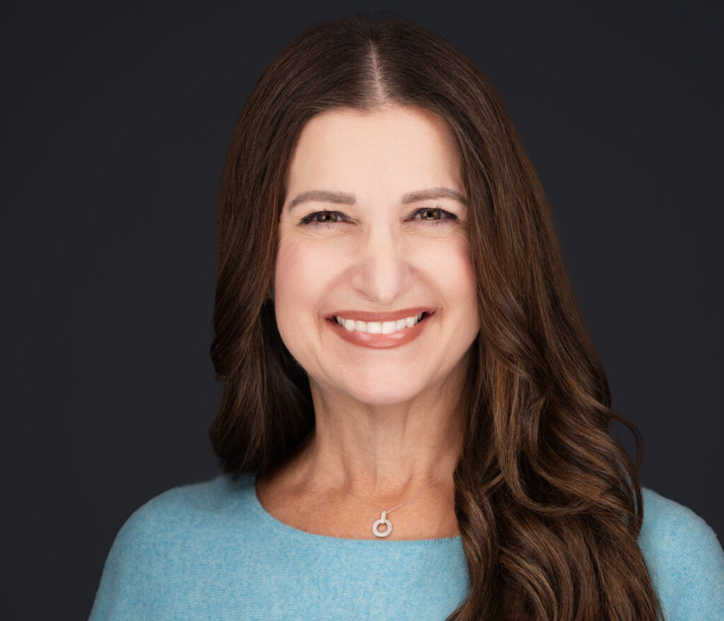 Headshot that highlights woman's beauty